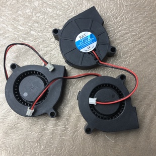 DIY用FD5015笔记本净化器加湿器涡轮鼓风机12V离心涡轮散热风扇