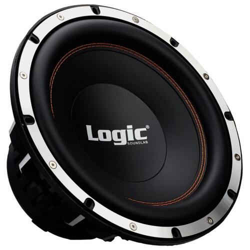 美国LOGIC汽车音响铝盆架双音圈12寸低音炮喇叭2000W重低音扬声器