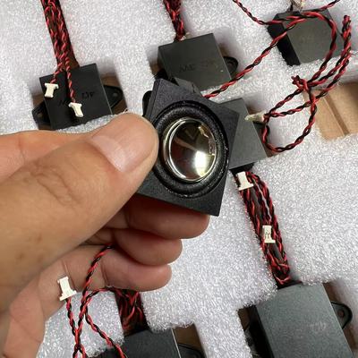 无源小音箱25mm强磁钕硼磁喇叭4欧3W全音全频箱体 广告机内置喇叭
