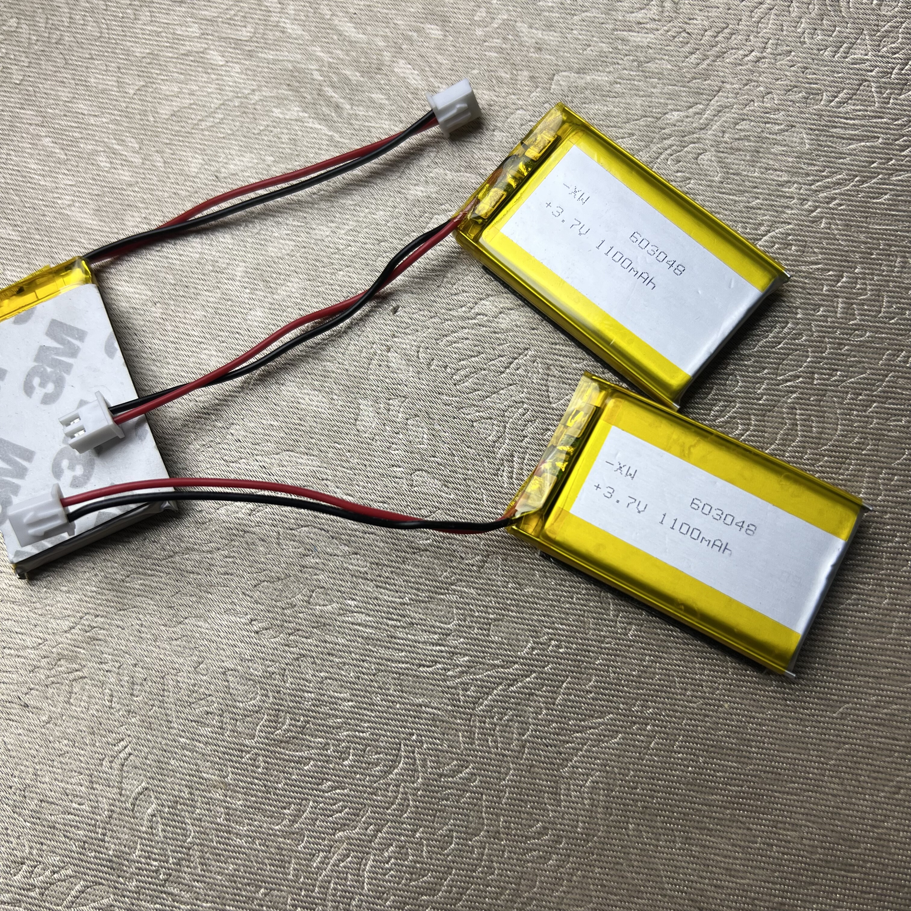 软包聚合物锂电池1100mAh蓝牙音响GPS定位器驱蚊灯3.7V规格603048