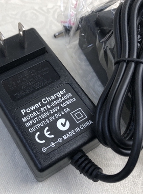 电源3.5头9V4A开关电源,电源适配器ac/dc adapter充电器插头3.5mm