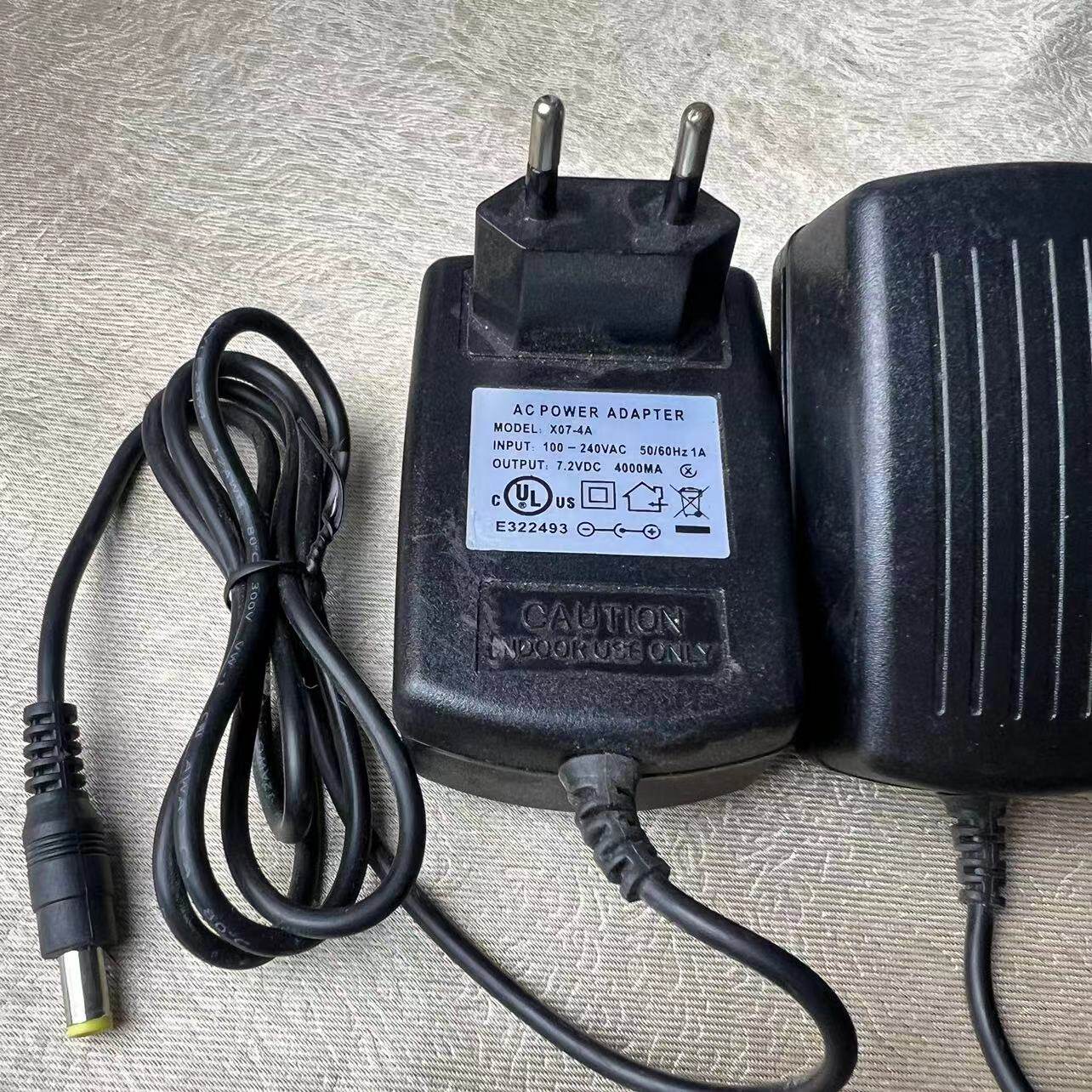 欧规7.2V4A电源适配器7.2V电动螺丝刀电钻充电器电源适配器DC5521