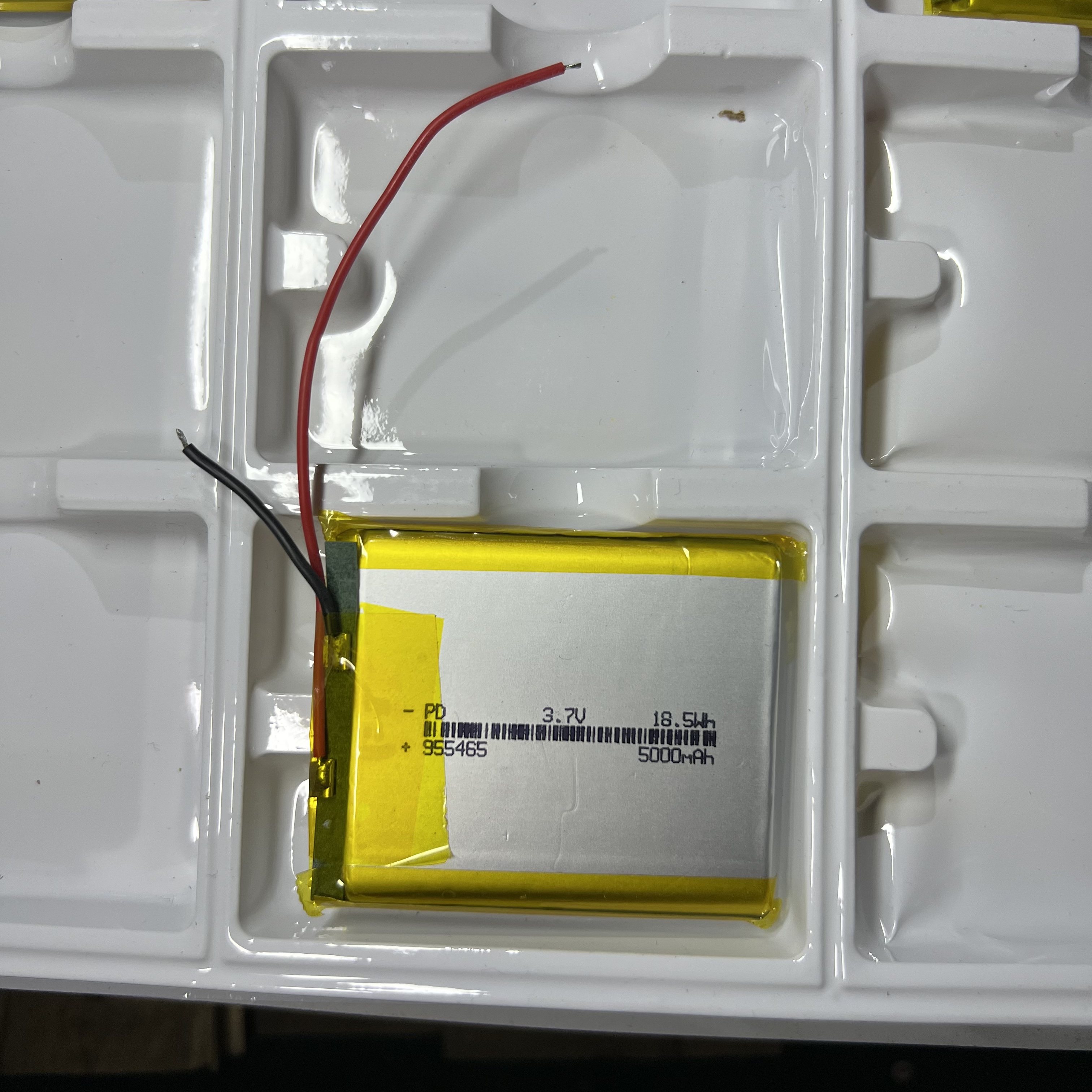 PD 3.7v聚合物软包锂电池5000mah蓝牙音箱充电宝内置电芯955465,电子元器件市场,其它元器件,淘宝优惠券,粉丝福利购,淘宝优惠卷