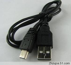 mini usb手机数据线下载线充电线 T型5P接口 mp3 v3口 纯铜带磁带