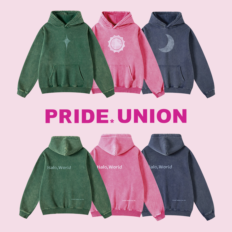 旧印花旧印花秋冬加绒卫衣