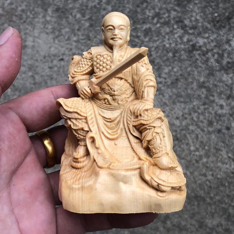 崖柏黄杨木玄天上帝北极真武大帝