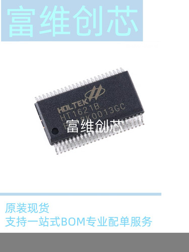 全新原装现货HT1621B SSOP-48 RAM映射32*4 LCD控制器芯片I/O MCU
