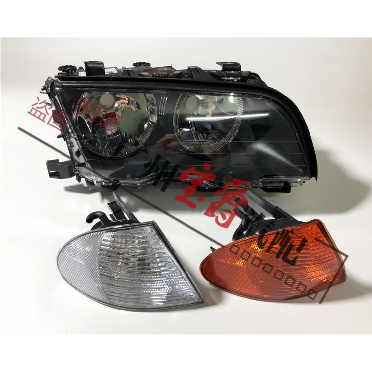 适用3系E46前大灯转向灯角灯