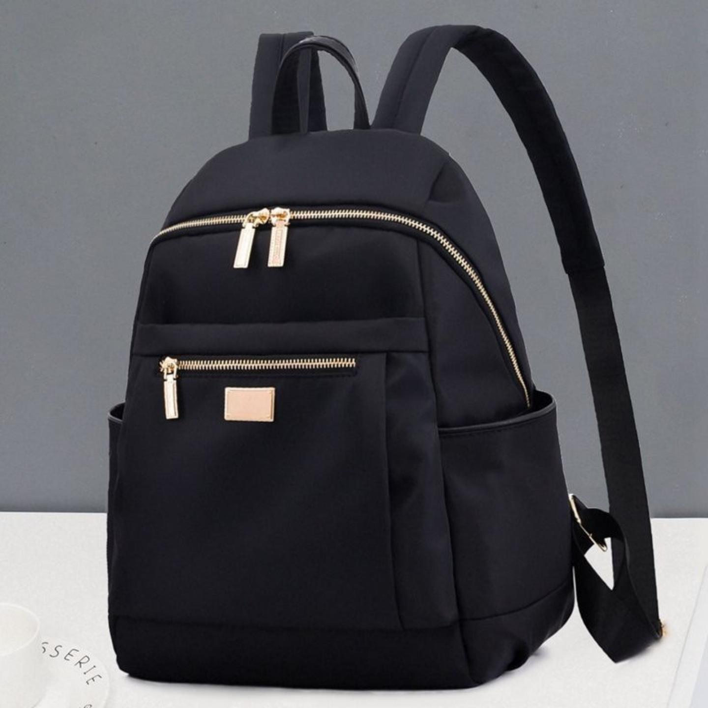 牛津布双肩包旅行背包女士大容量