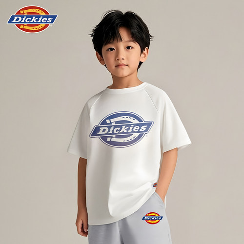 Dickies新款男女童短袖T恤