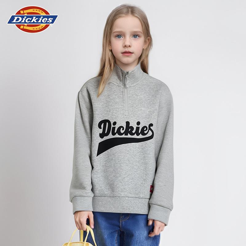Dickies新款男女童纯棉宽松卫衣