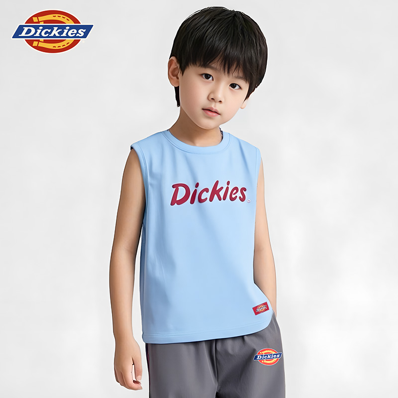 Dickies童装2025新款背心吊带