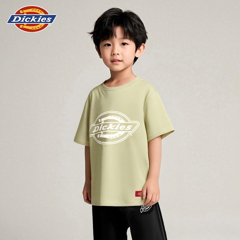 Dickies新款男女童短袖T恤