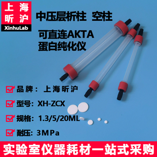 昕沪中压层析空柱蛋白纯化脱盐柱1.3ml/5/20ml直连直连AKTA脱盐柱