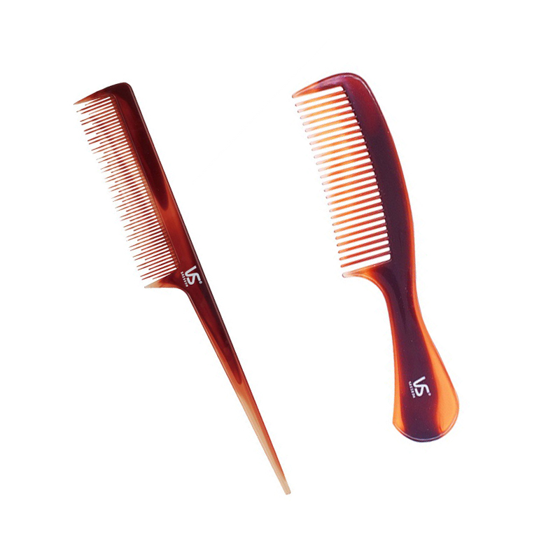 沙宣梳子交错齿梳尖尾梳