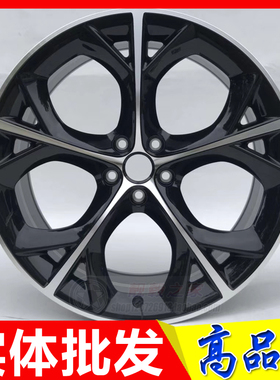 19 20寸适用JAGUAR捷豹XE XJL XF F-PACE S-TYPE XFL黑色锻造轮毂