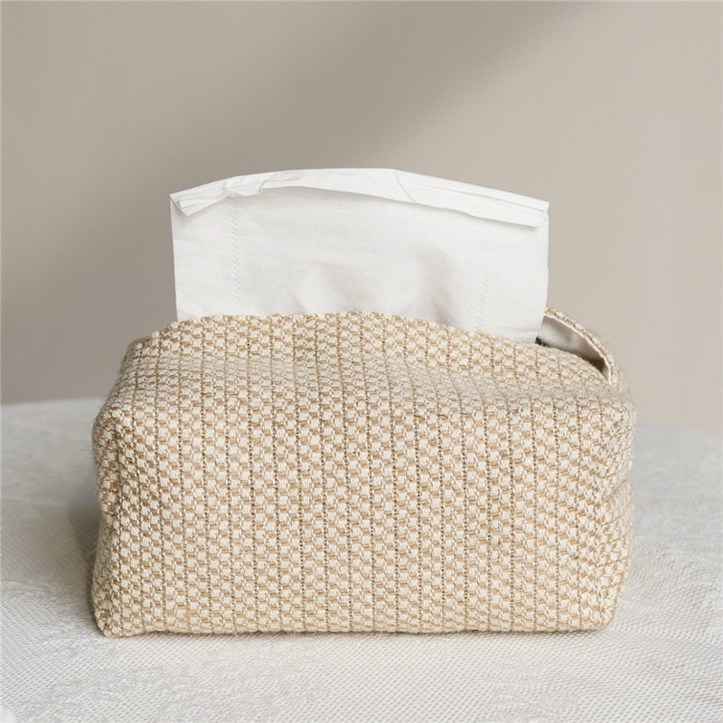 日式棉麻布艺纸巾盒简约民宿抽纸盒收纳袋创意家用客厅餐桌纸巾包,收纳整理,纸巾盒,淘宝优惠券,粉丝福利购,淘宝优惠卷