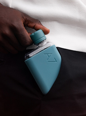 【memobottle A7套装】含硅胶套瓶盖创意扁平水壶水瓶纸张水杯