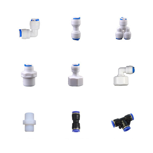 智能马桶盖快速转接头4分转2分转3分6mm或8mm内丝外丝弯头直通