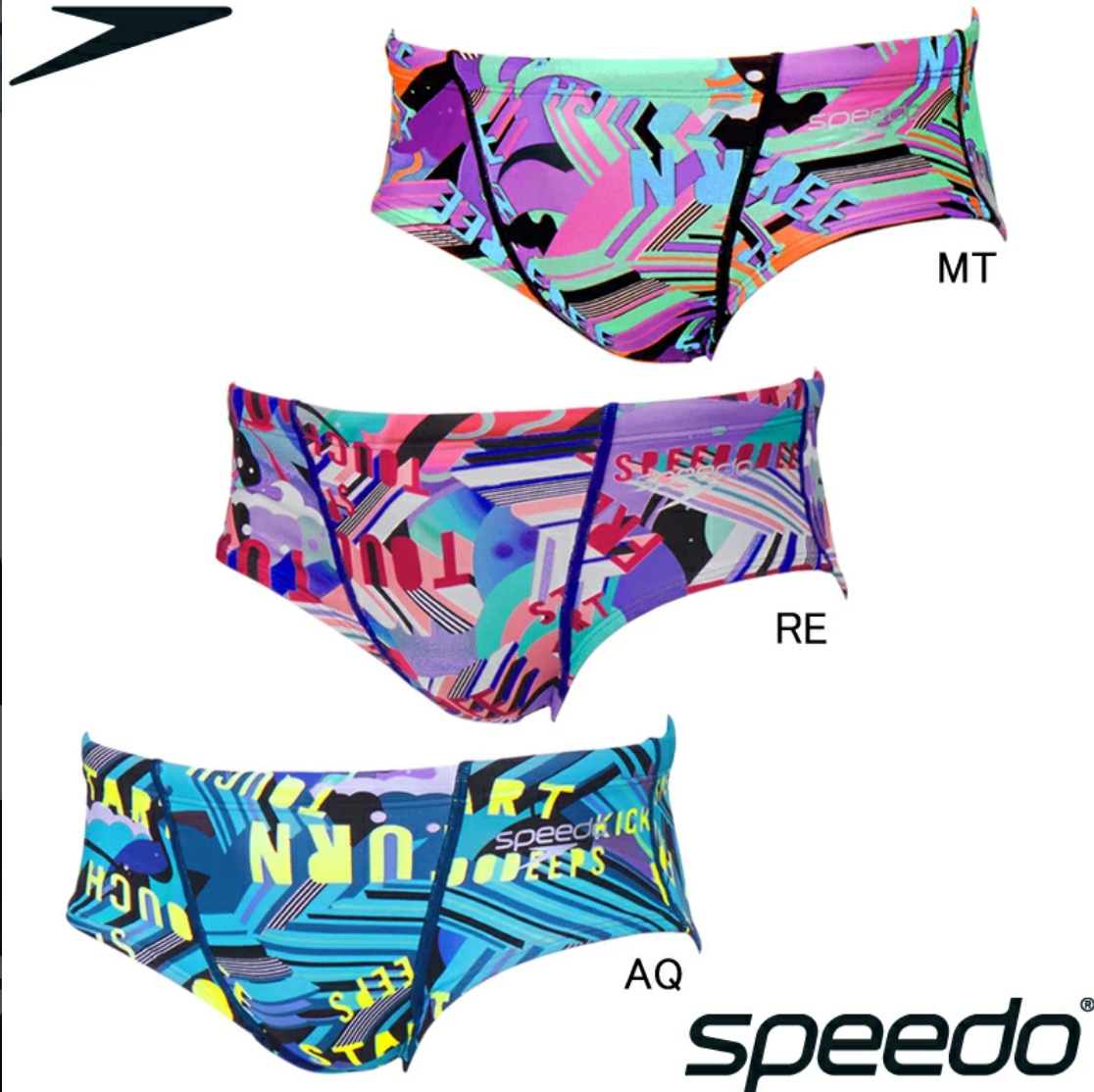 Speedo速比涛游泳衣训练比赛竞速高速健身泳裤男fina泳裤ST42606