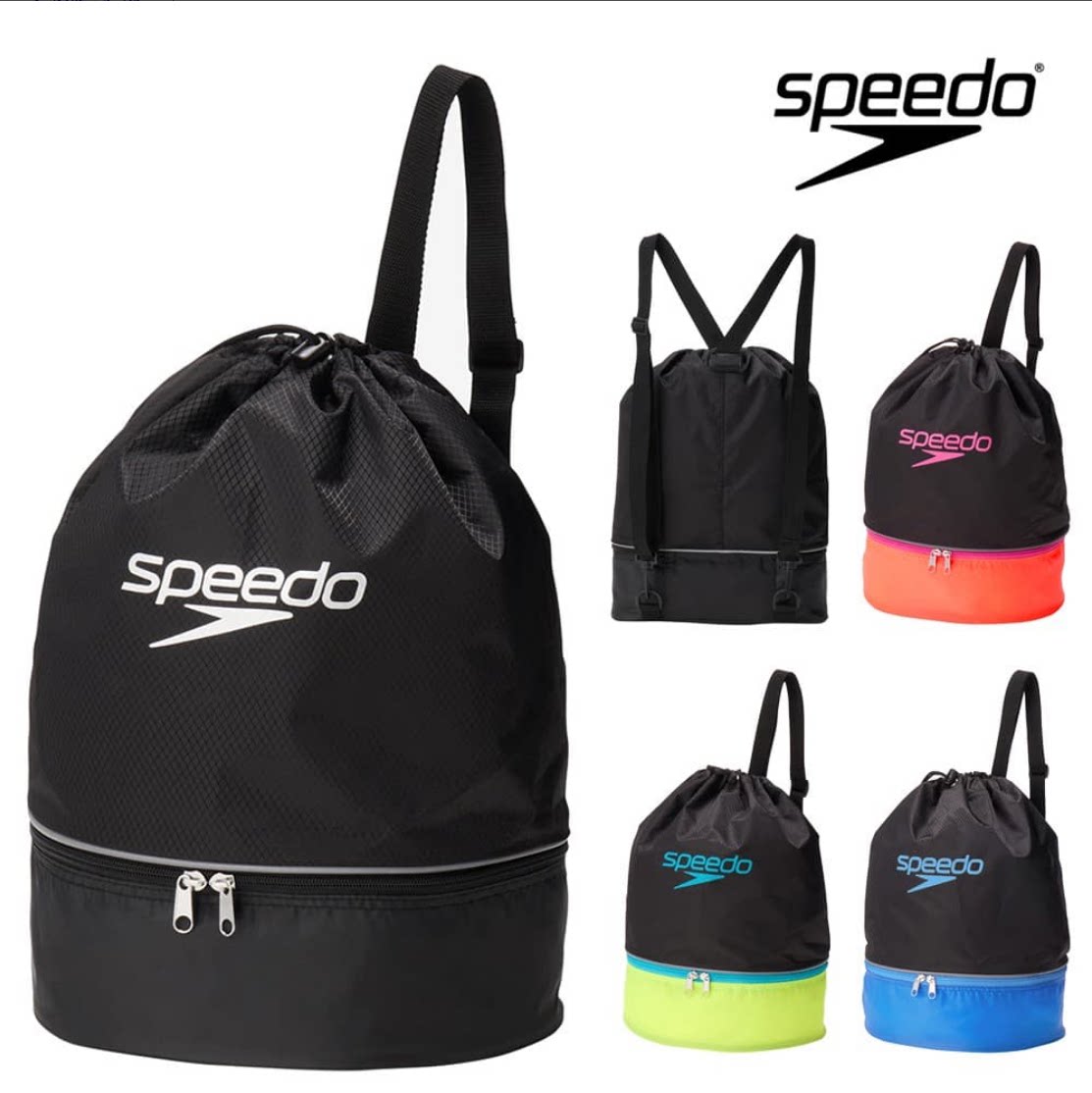 Speedo速比涛托特游泳包手提包男女情侣单双肩包运动包包SE22603
