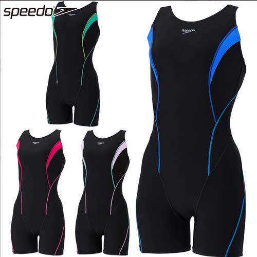 Speedo速比涛游泳连体女fina泳衣训练健身AQUA游泳装泳衣SFW12562