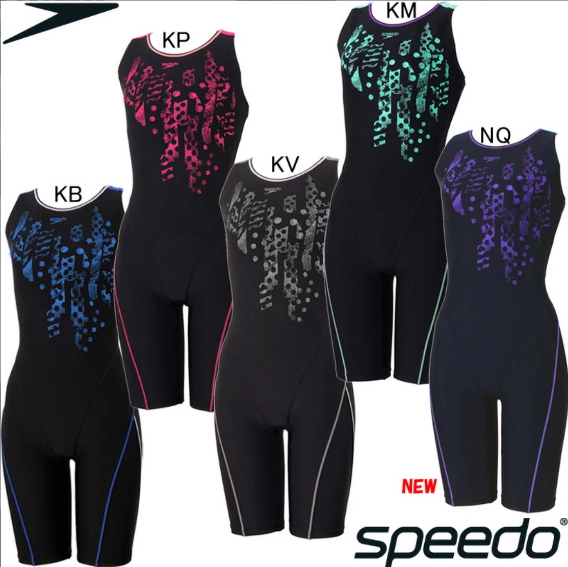 Speedo速比涛游泳连体女平角fina泳衣训练健身游泳衣泳装SFW12563