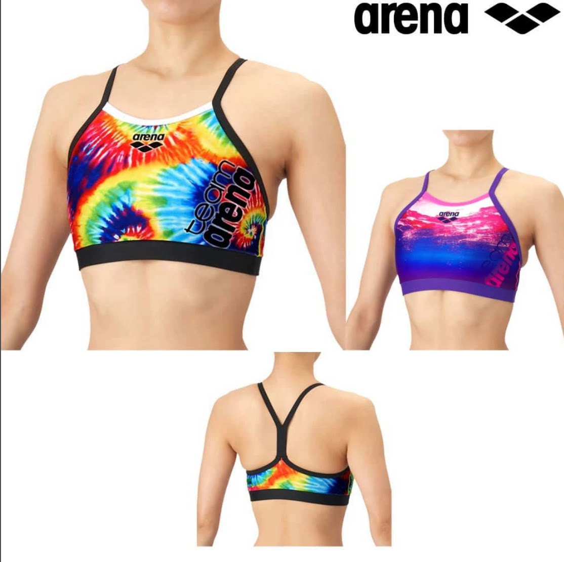 Arena阿瑞娜游泳衣运动健身背心马甲吊带泳衣女紧身背心AS6SWM13L