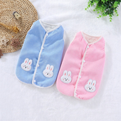 秋冬款 加厚保暖宠物狗狗猫咪衣服灯芯绒马甲开衫 中小型犬法斗八哥