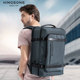 金圣斯男士 电脑双肩包商务出差旅行背包大容量密码 防盗行李通勤包
