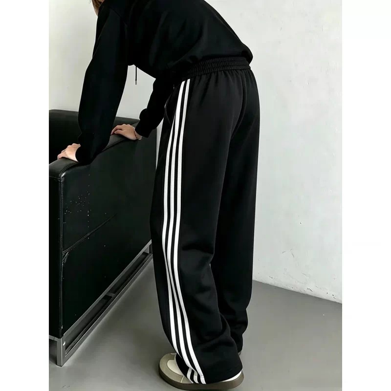 美式三条杠卫裤男款夏季图片