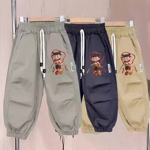 男童休闲裤子2026夏季新