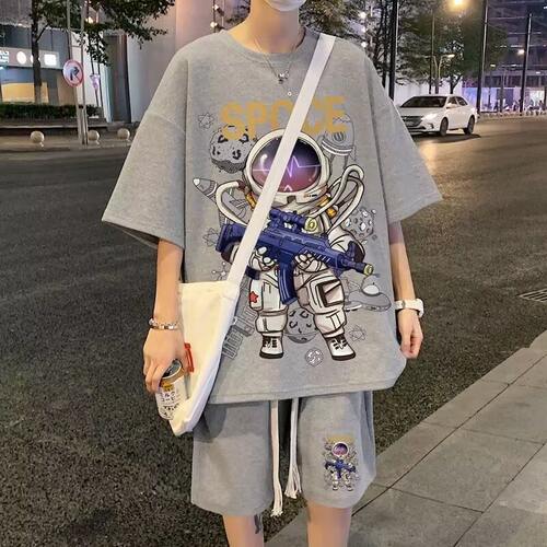 2026男士华夫格运动套装