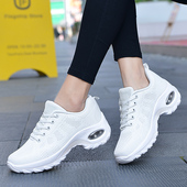 飞织广场舞女鞋 软底 白色曳步舞鞋 冬天跳舞鞋 软底轻便鬼步舞专用鞋