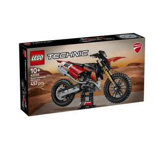 LEGO乐高机械组42238杜卡迪 Desmo450 MX 原厂机车男孩积木玩具