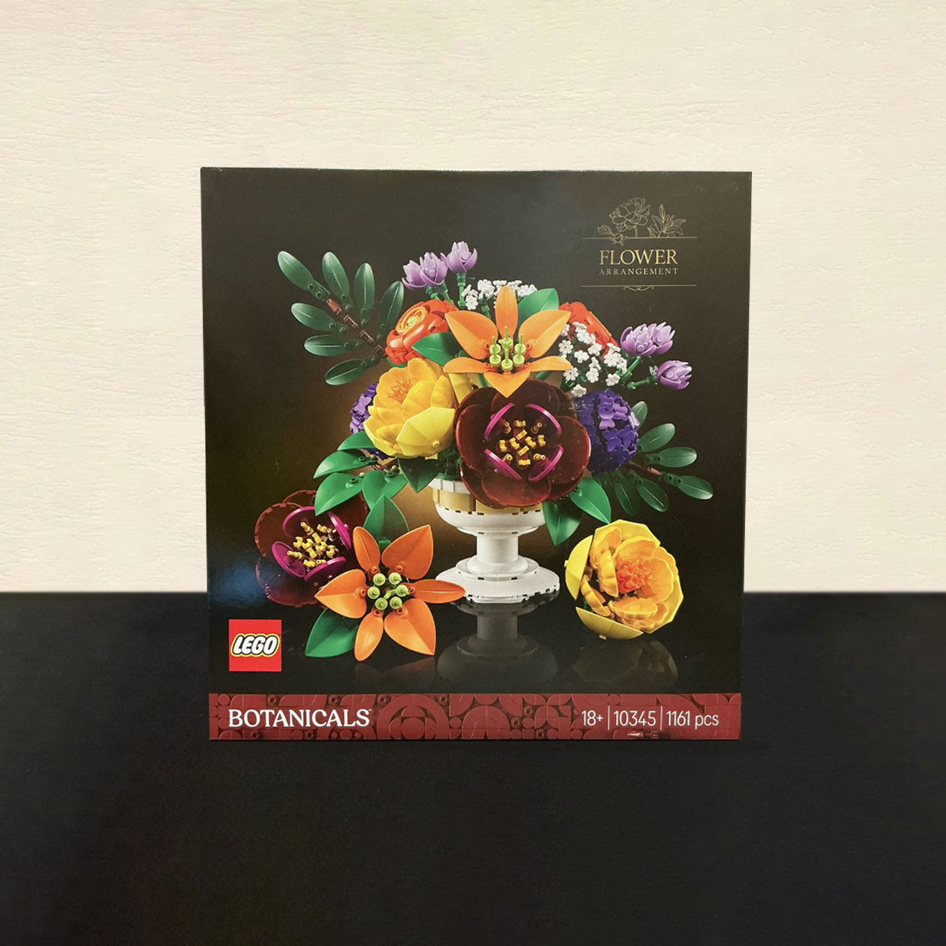 LEGO乐高植物花束系列10345秘境花坛永生花束男女孩拼搭积木玩具