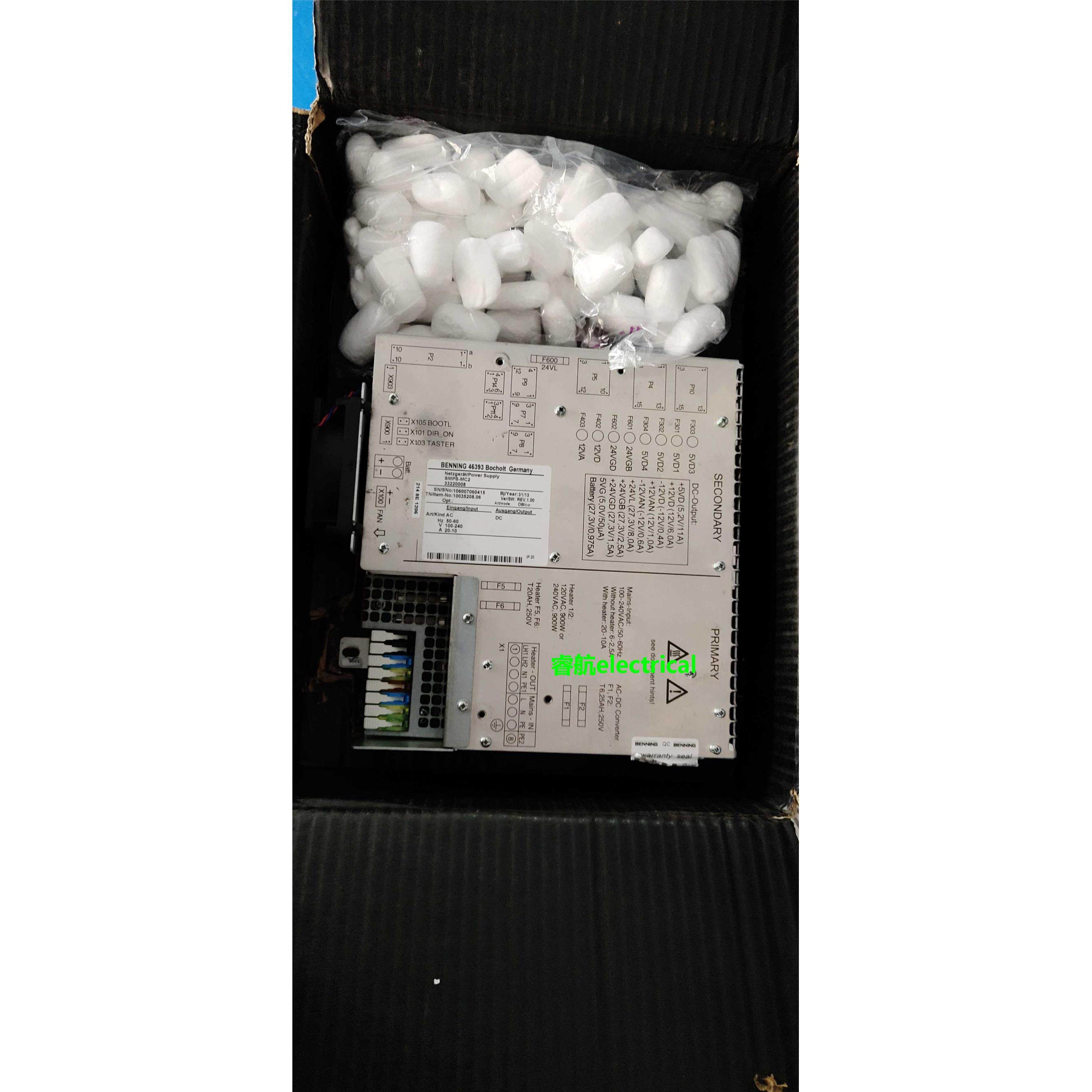德国贝朗血透机电源 SMPS-MC2 benning 46393 质保半年返旧议价$