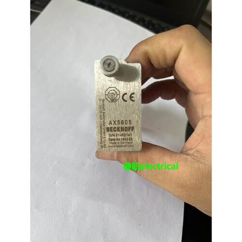 BECKHOFF倍福AX5805 AX5801 AX5801-0200安全卡议价$