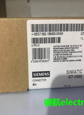 西门子S7-1500模板前连接器6ES7592-1AM00/1BM00-0XB0 端子 40针