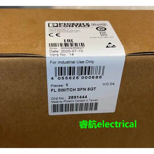 2891444菲尼克斯phoenix新原装现货FL SWITCH SFN 5GT交换机议价$