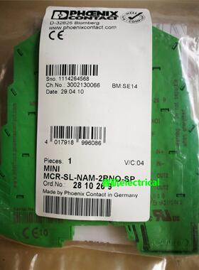 菲尼克斯 MINI MCR-SL-NAM-2RNO-SP 变送器 2810269 原装现货议价