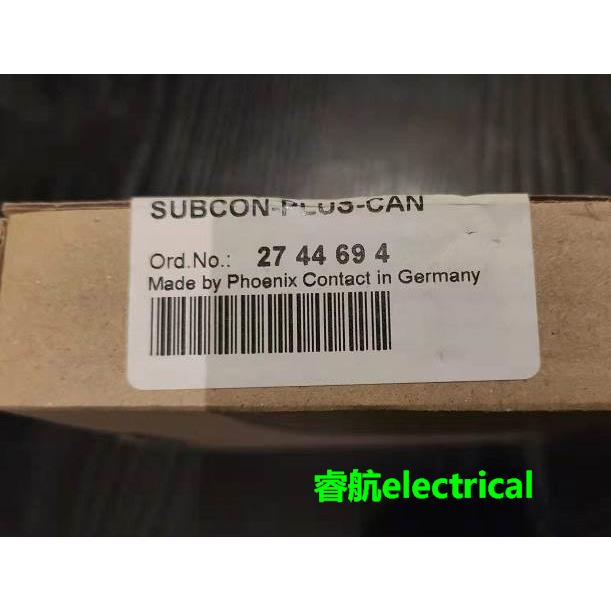 菲尼克斯原装SUBCON-PLUS-CAN现货D-SUB总线连接器2744694议价$