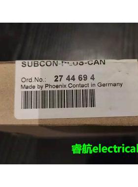 菲尼克斯原装SUBCON-PLUS-CAN现货D-SUB总线连接器2744694议价$