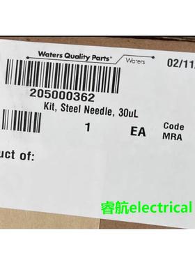 全新原装沃特世205000362金属进样针30uL~ waters L议价$