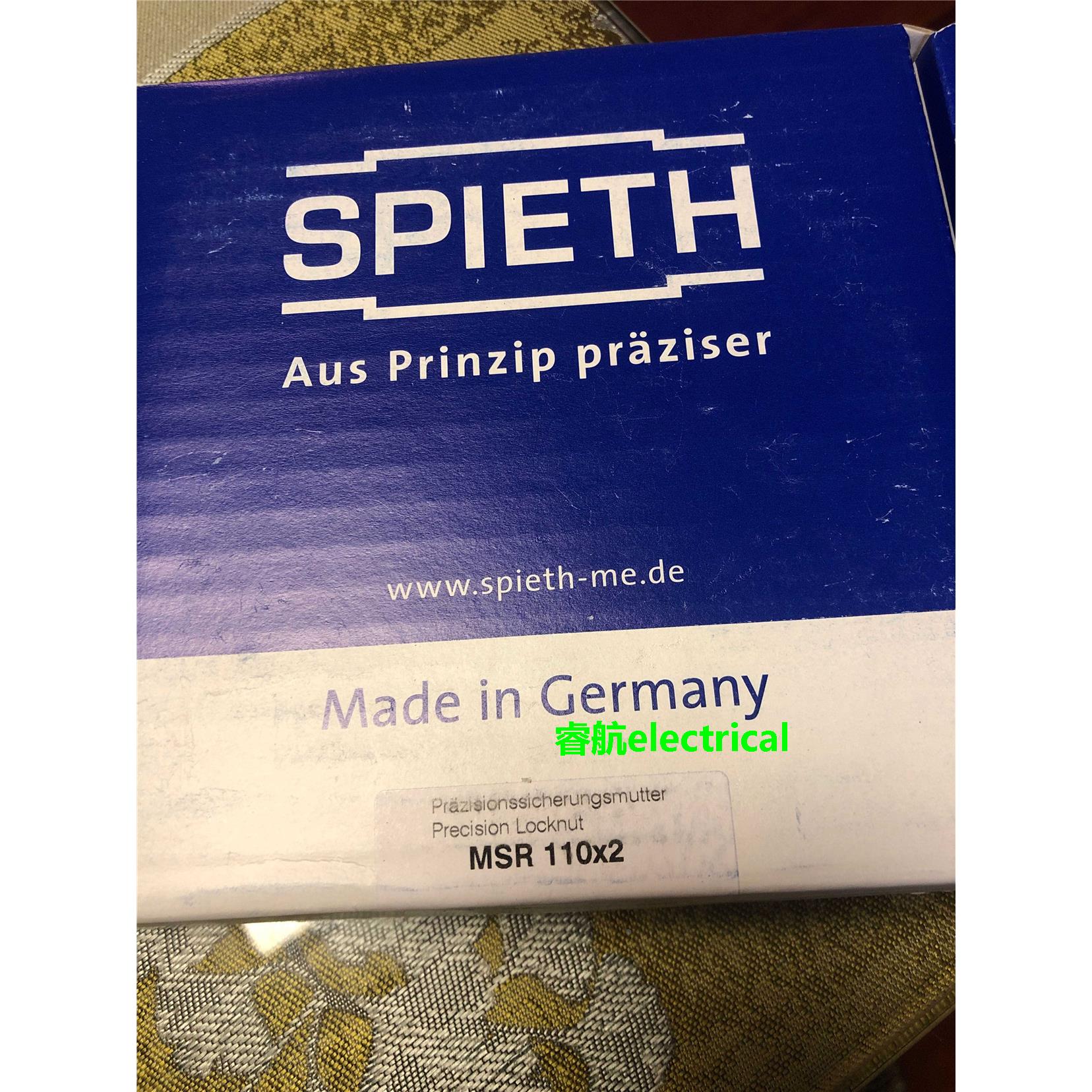 SPIETH螺母MSR110X2议价$