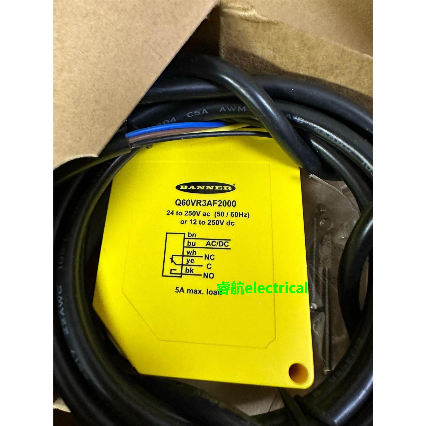 BANNER邦纳Q60VR3AF2000远距离激光测距传感器议价议价$