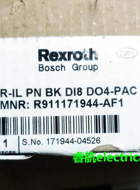 Rexroth R-IL PN BK DI8 DO4-PAC MNR:R911171944-AF1议价$