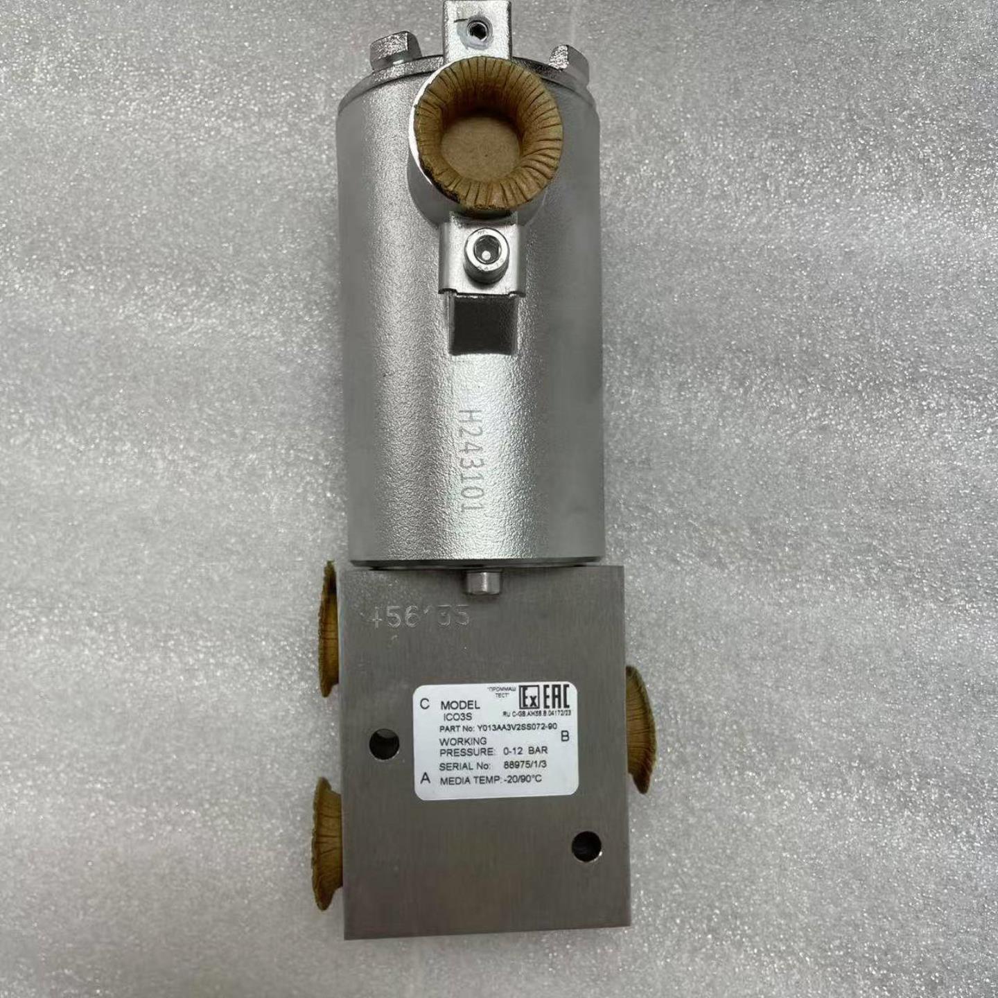 配件Y013AA3V2SS072-90海隆Herion防爆电磁阀12NPT螺纹议价