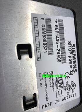 SIEMENS电源6EP1436-2BA00 95新 拍下发货议价$