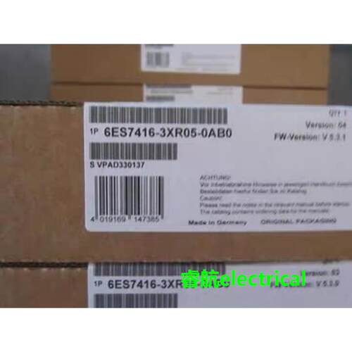 CPU416-3主机6ES7416-3XR05-0AB0议价$